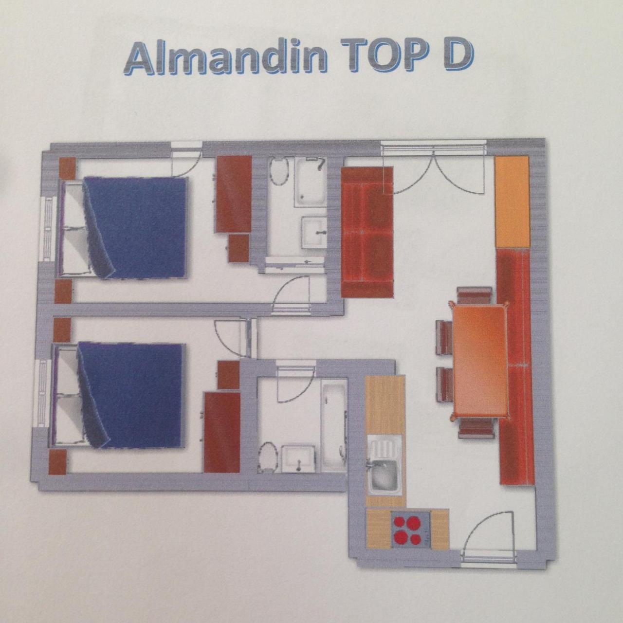 Almandin Apartments 伊施格尔 外观 照片